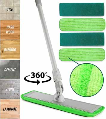 Microfiber Mop Floor Cleaning System